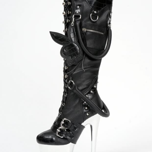 나밀리아 Namilia 핸드백 부츠 블랙