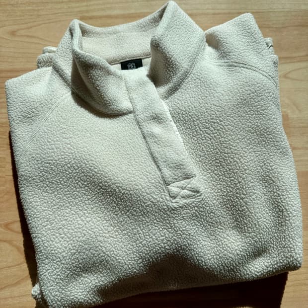 코오롱 폴라텍 써멀프로 버튼업 플리스 후리스 티셔츠