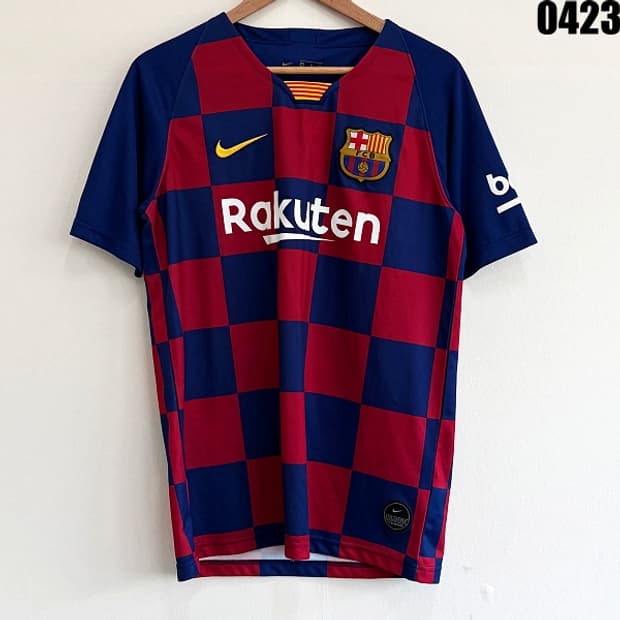나이키 FC 바르셀로나 홈 유니폼 저지 M 0423