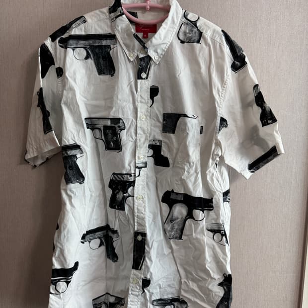 Supreme 슈프림 건 반팔셔츠 XL