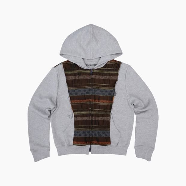 공테잎 패브릭 블록 후드집업 구해요!