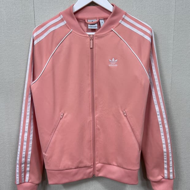 아디다스 SST 트랙탑 딸기우유 핑크 져지 자켓