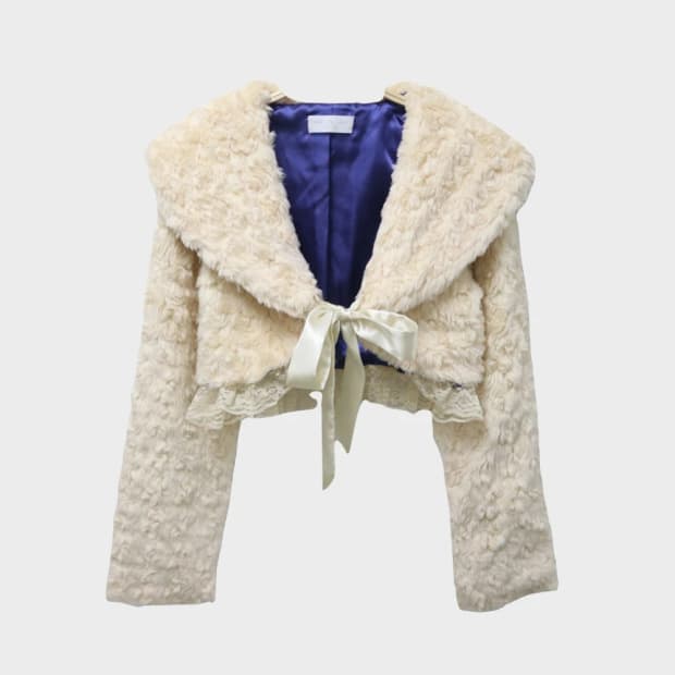 ALL IN ALL 발레코어 퍼 자켓 62164