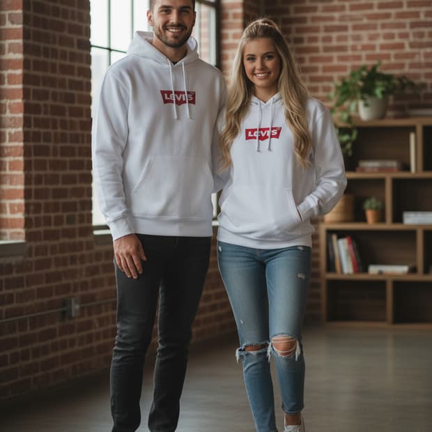 Levi's 리바이스 후드티 M