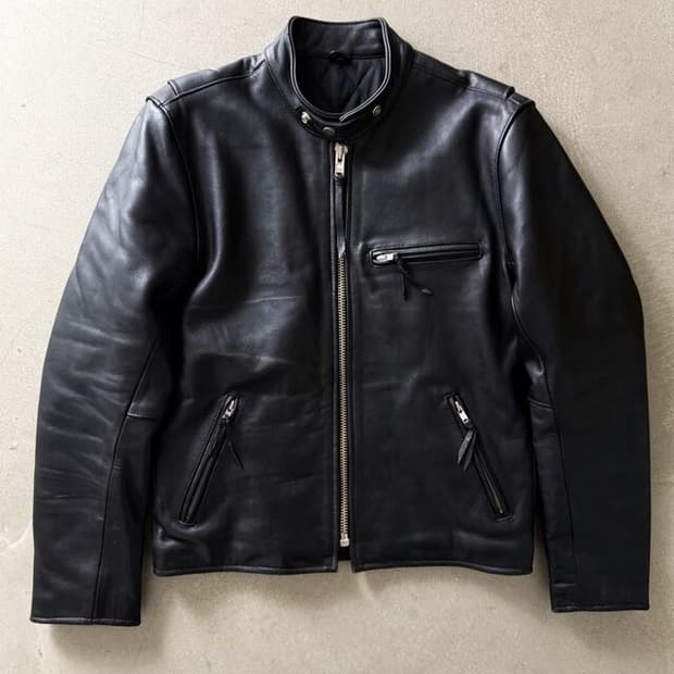 Freedom cowhaid Leather rider jacket