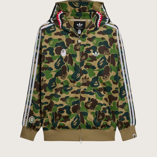 아디다스 × 베이프 콜라보 후드집업