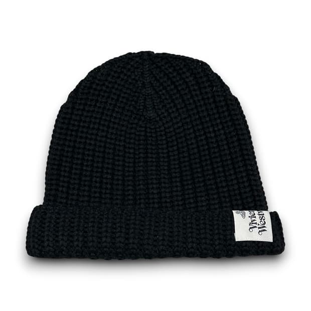 Vivienne Westwood 블랙 울 비니