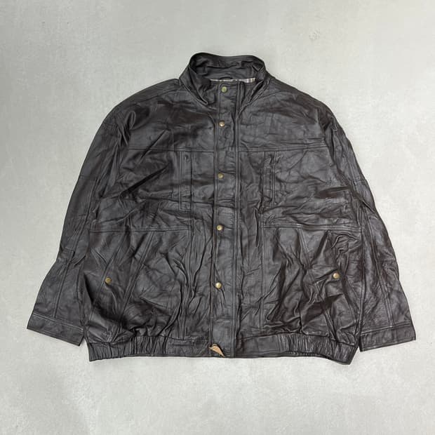 하버베이 리얼 레더자켓 s09065