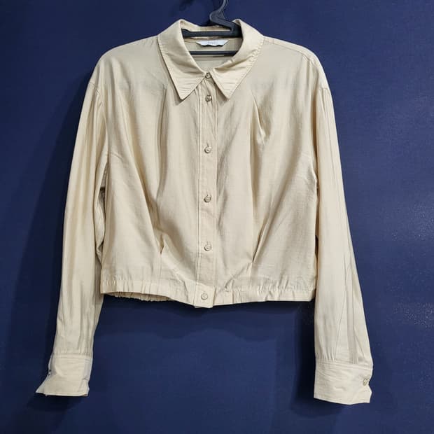 주크 블루종 블라우스 자켓