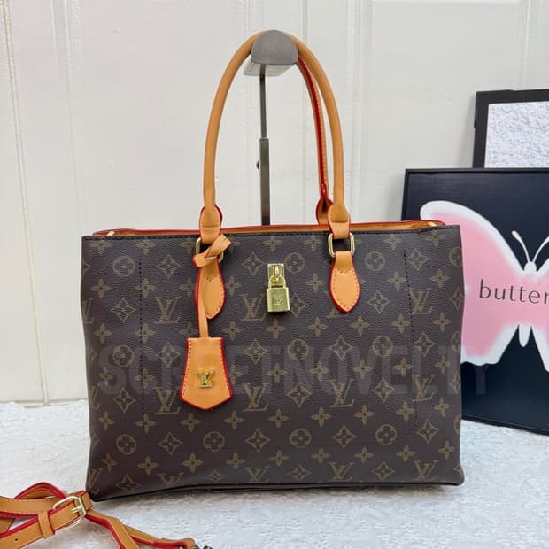 루이비통 플라워 토드백