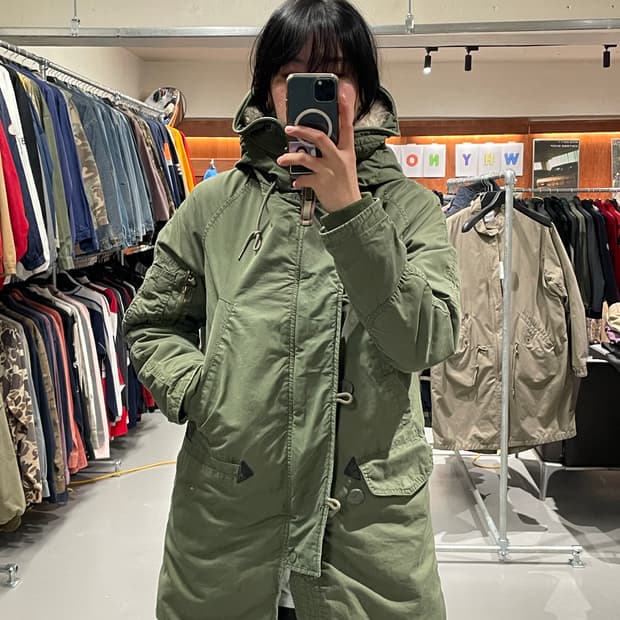 빈티지 사파리 야상 점퍼  