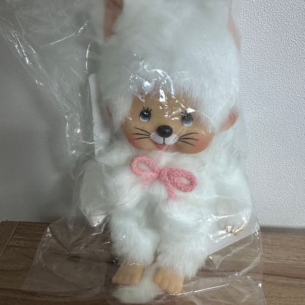 [정품] 몬치치 흰색 고양이