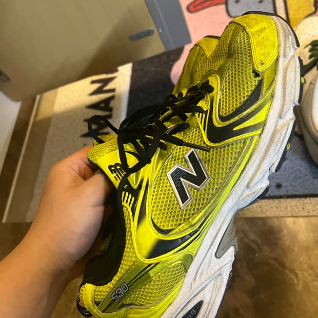 뉴발란스 530 라임 옐로우 러닝화 290 300