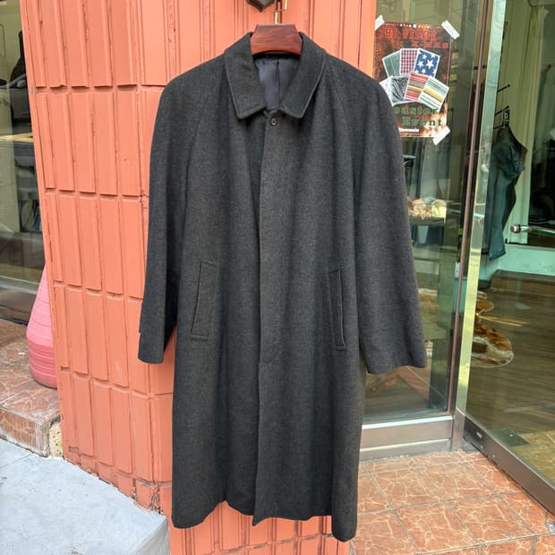 Japanese Vintage 캐시미어 100% 맥코트