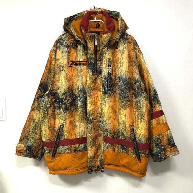 MIZUNO 미즈노 오버핏 마운틴 패딩 바람막이 자켓 스키 보드복