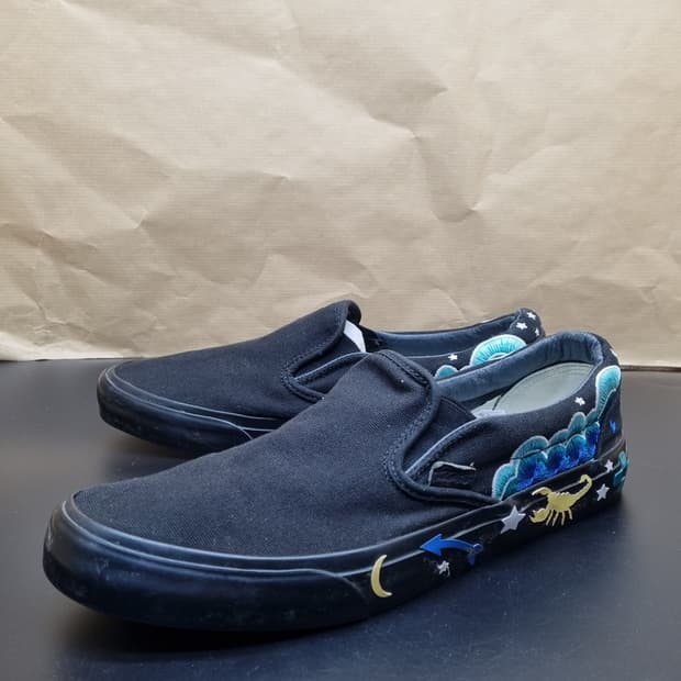 반스 자수 남성슬립온 270