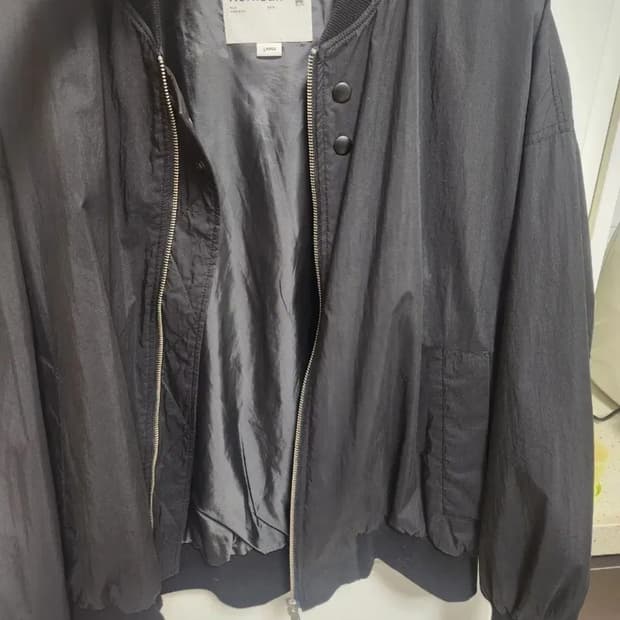 홀리선 봄버자켓 rivera crease back bomber