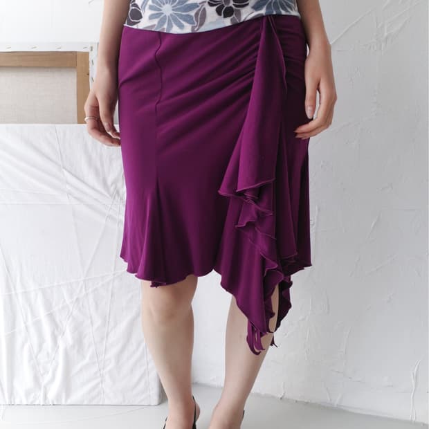 frill skirt