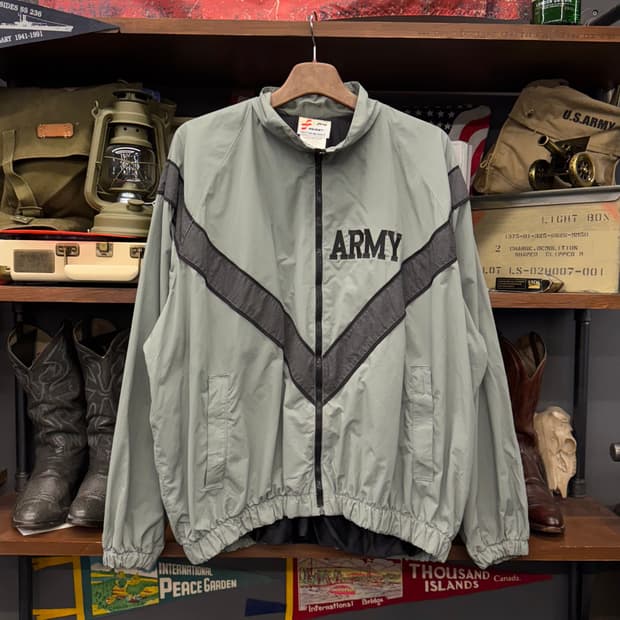 L/R 90s IPFU 1세대 US ARMY 오리지널 V 스카치 바람막이