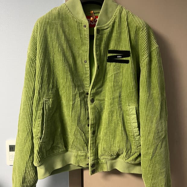 032c 코듀로이 봄버 자켓