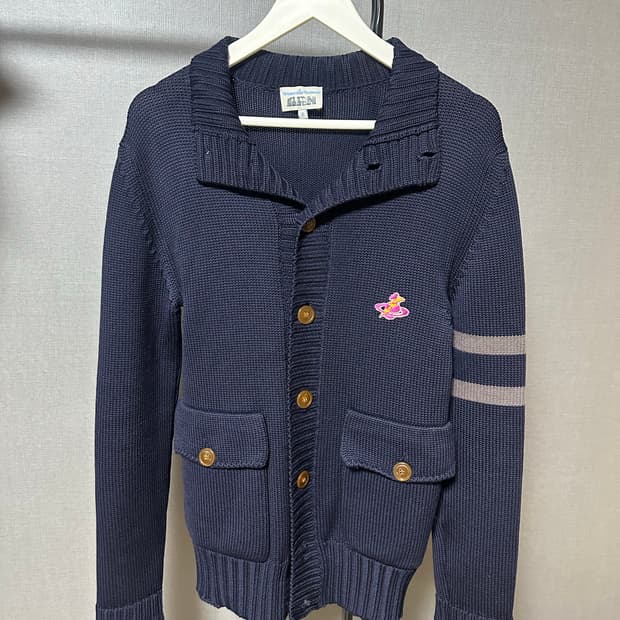 비비안 웨스트우드 네이비 가디건 남성 S