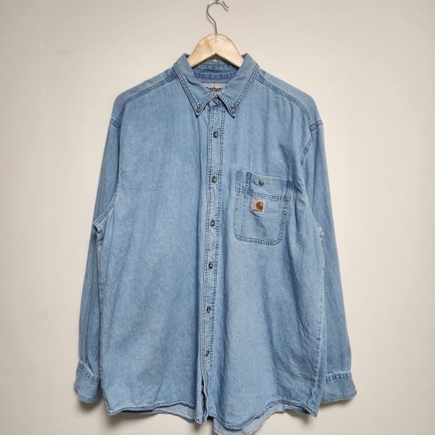 칼하트Carhartt 데님 셔츠 L - S202