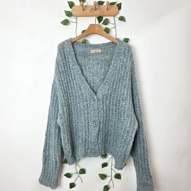 sm2 물빛 보송 가디건