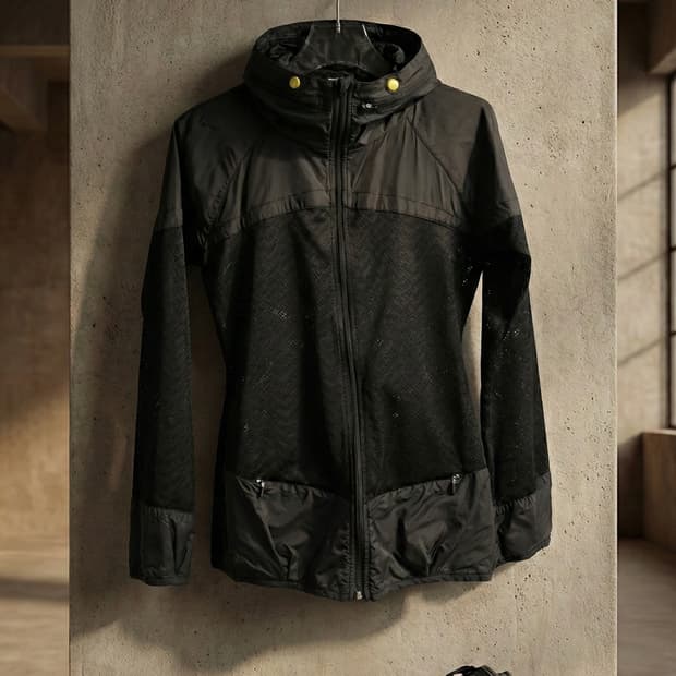 나이키 우먼 드라이핏 매쉬집업 바람막이