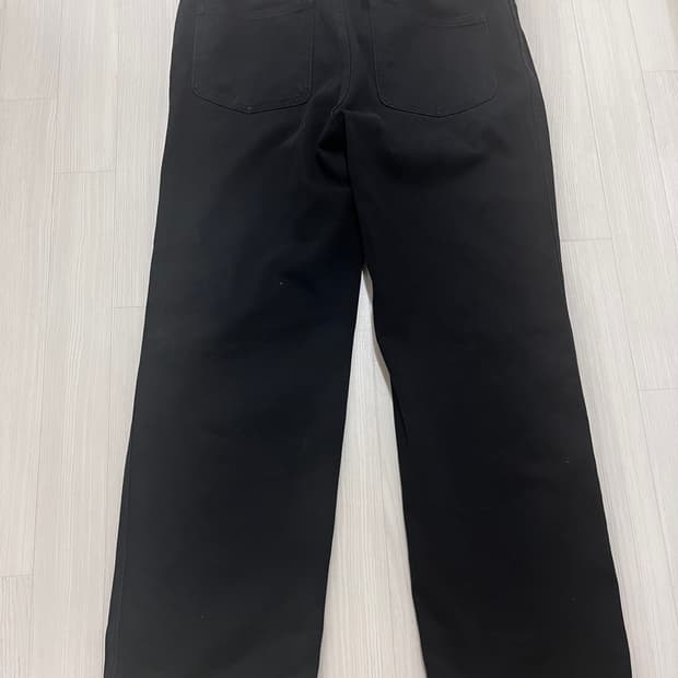 파르트 parrt Cinch Back Cotton Pants (Black
