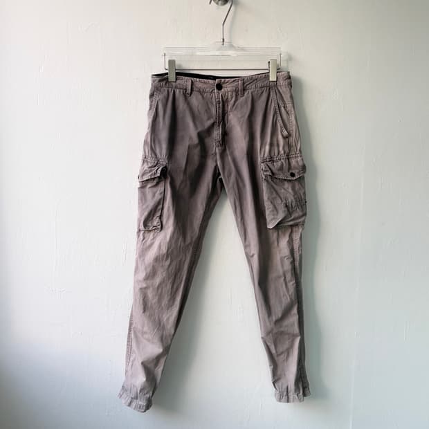 스톤 아일랜드 다잉 카고 팬츠