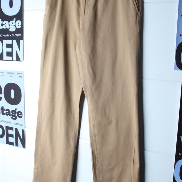 (XL) 마인드브릿지 면바지 팬츠 새상품 베이지 일자핏-P10684