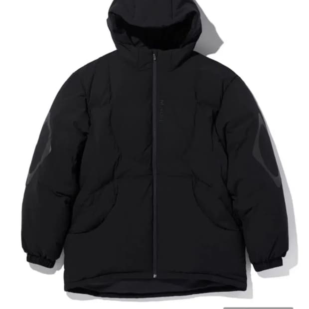 미스치프 패딩 RHOMBUS HOODED DOWN JACKET (M)