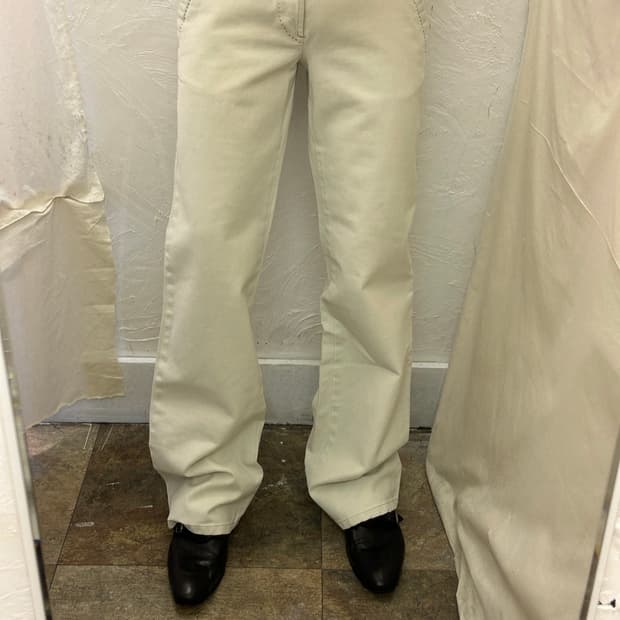 Missoni신치백 화이트 데님