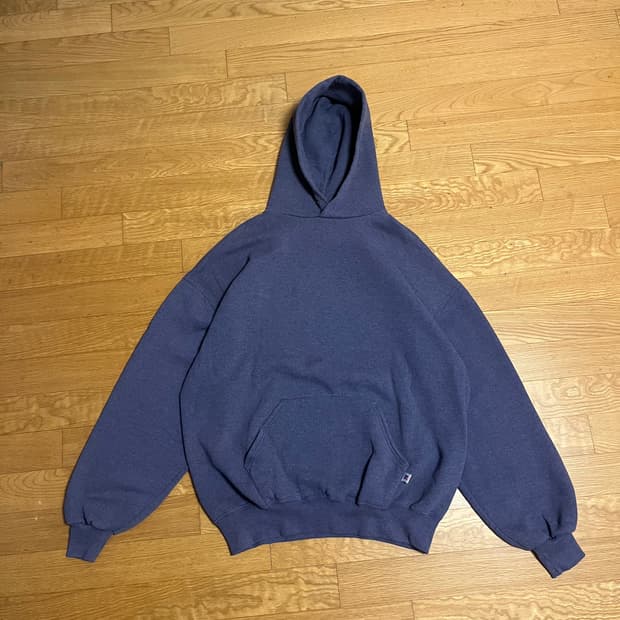 [XL] 90s USA 빈티지 러셀 후드티 소프트 퍼플