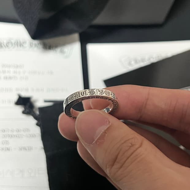 [us7.5] 크롬하츠 스페이서 퍽유링 3mm