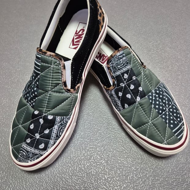 반스 클래식 슬립온 98 DX PW - (애너하임 팩토리) 퀼티드 믹스 