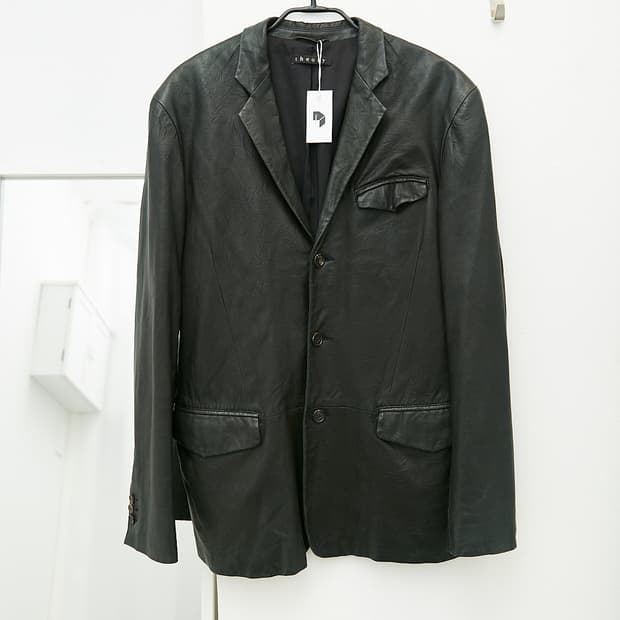 Washed Lambskin Blazer