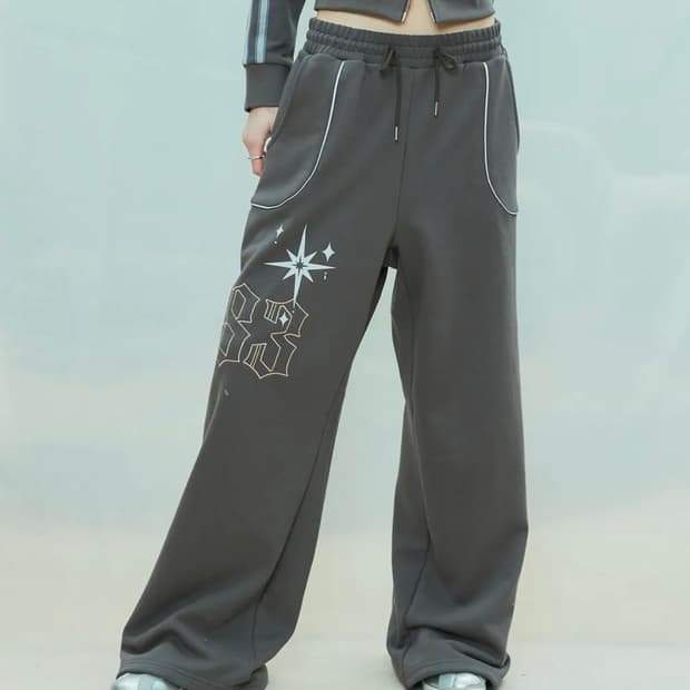 라티젠 L9 ROUND SWEATPANTS(CHARCOAL)