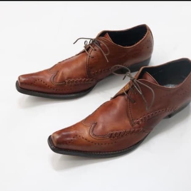 홉데두 스퀘어토 웨스턴 구두