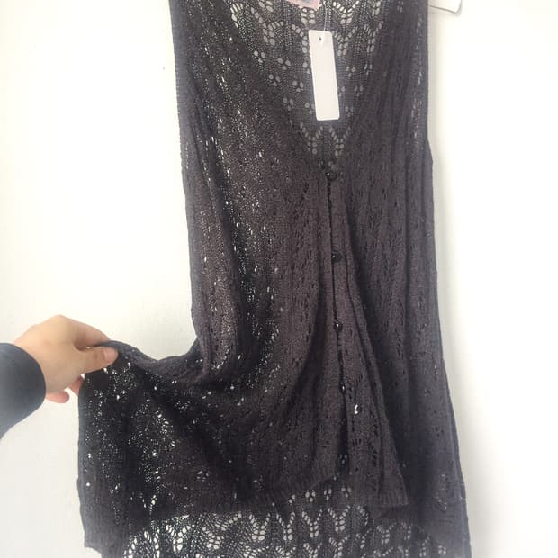 Crochet vest