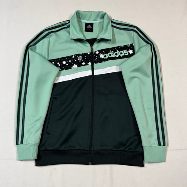 95) 아디다스 삼선 트랙탑 져지