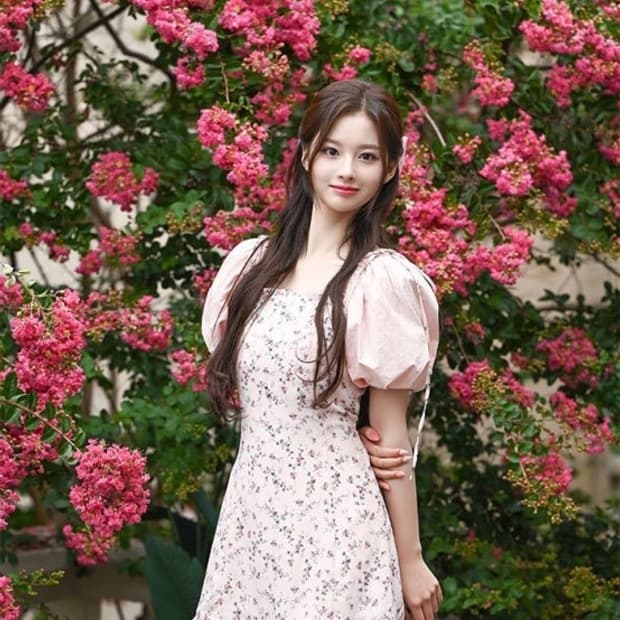 낫유어로즈 원피스 핑크 프릴 미니 드레스 S