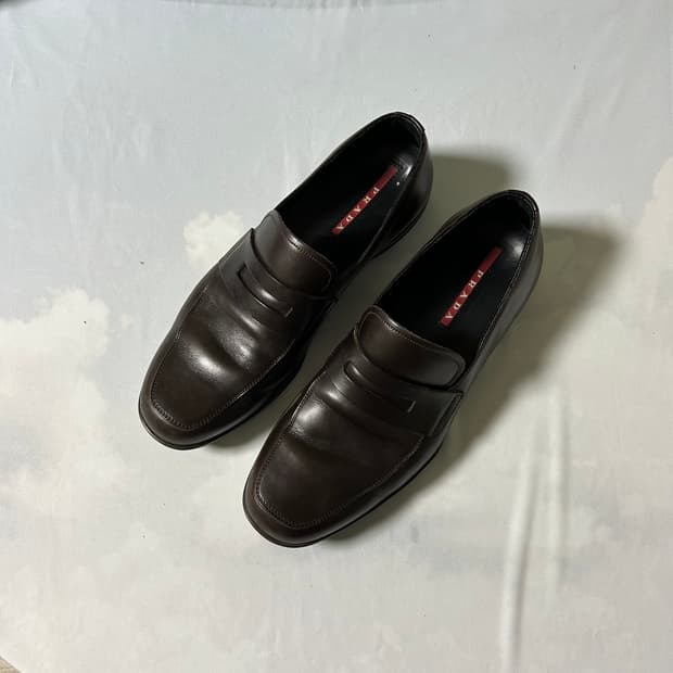 Prada sports loafers shoes