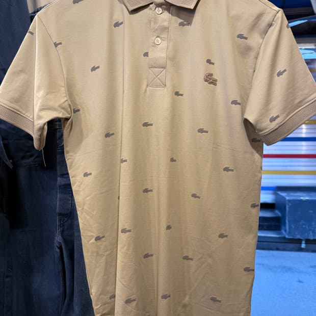 라코스테 버건디 pk 티셔츠