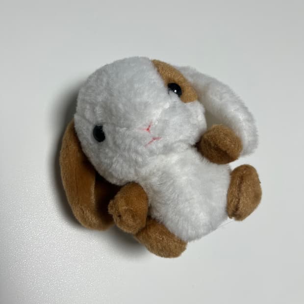 갈색 토끼 인형