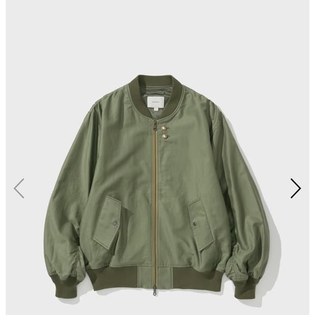 셔터 FLANDERS MOLESKIN MA-1 JACKET s사이즈