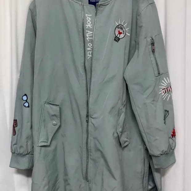 FRANK STONE 프랭크스톤 민트 집업