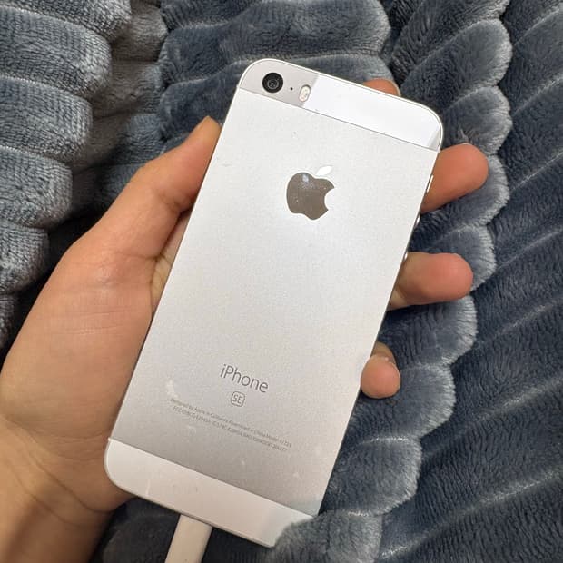 아이폰 se1 실버 배터리 효율100