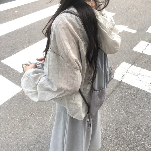 히피디피 거즈 후드 모리 빈티지