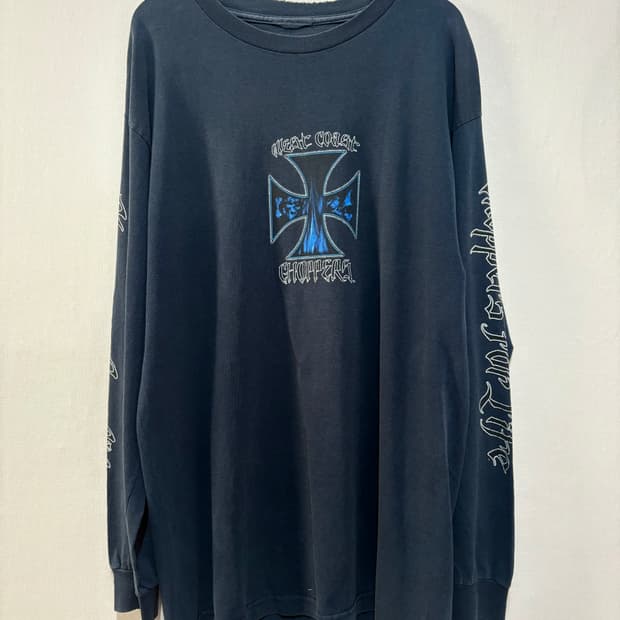 [L] West Coast Choppers 롱슬이브 네이비